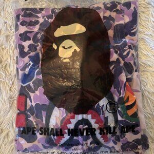 Bape x Taipei Camo Shark Hoodie